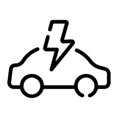 electric line icon