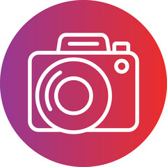 Vector Design Camera Icon Style