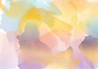 Watercolor colorful textured background