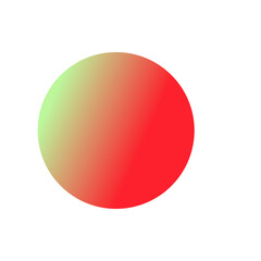 Circle Gradient Dual Tones 