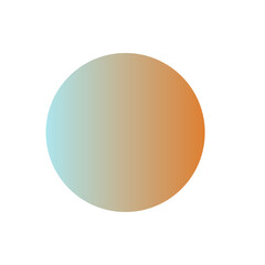 Circle Gradient Dual Tones 