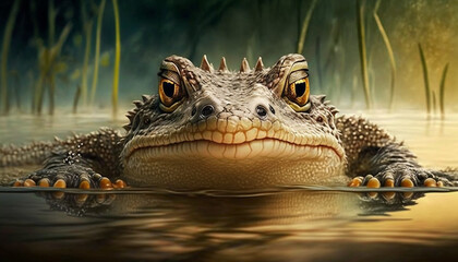 Fototapeta premium crocodile