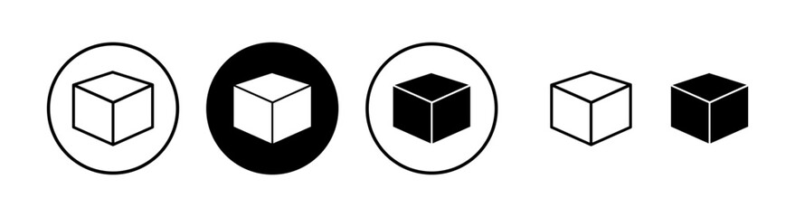Box icon vector illustration. box sign and symbol, parcel, package