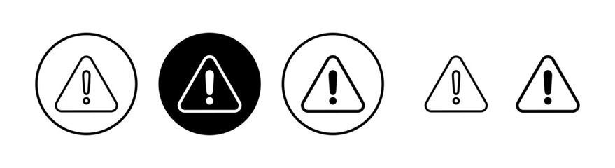 Exclamation danger sign illustration. attention sign and symbol. Hazard warning attention sign