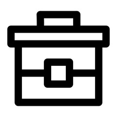 briefcase line icon