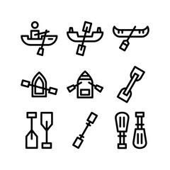 boating icon or logo isolated sign symbol vector illustration - high quality black style vector icons
