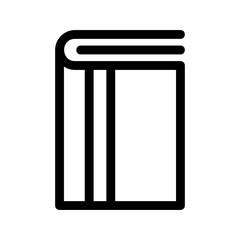 book icon or logo isolated sign symbol vector illustration - high quality black style vector icons

