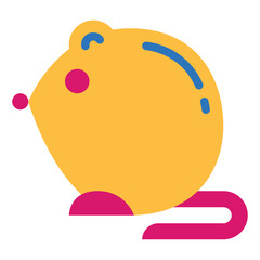 mouse flat icon style