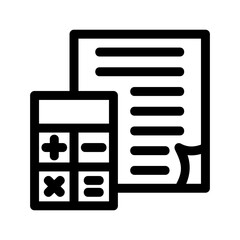 budget icon or logo isolated sign symbol vector illustration - high quality black style vector icons
