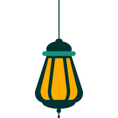 Fototapeta premium Islamic Lantern Flat