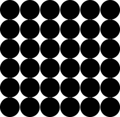 black and white spheres ball dubble round textile medicen circel.