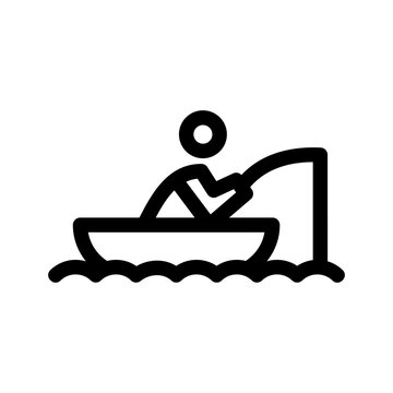 recommend clip art: fishing icon or logo isolated sign symbol vector illustration - high quality black style vector icons
                    