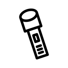 flashlight icon or logo isolated sign symbol vector illustration - high quality black style vector icons
