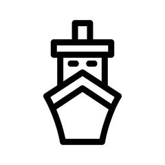 ship icon or logo isolated sign symbol vector illustration - high quality black style vector icons
