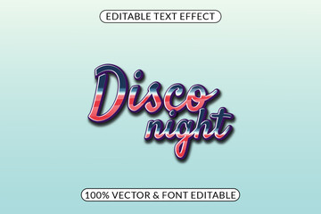 Editable Glossy and Retro Disco Text Effects