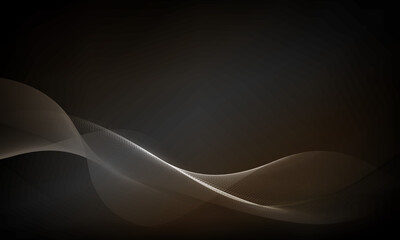 light brownish black abstract luxury background with waves