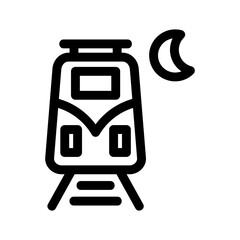 train icon or logo isolated sign symbol vector illustration - high quality black style vector icons
