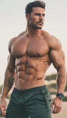 Powerful Images of Muscular Men to Get Your Heart Racing - Created by AI	