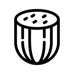 watermelon icon or logo isolated sign symbol vector illustration - high quality black style vector icons
