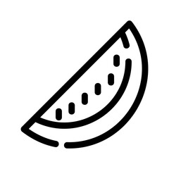 watermelon icon or logo isolated sign symbol vector illustration - high quality black style vector icons
