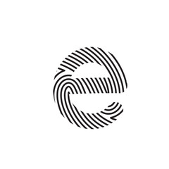 Zebra Font Aesthetic Handwritten Word Alphabet Fingerprint Line
