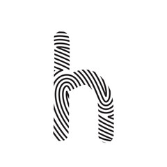 Zebra Font Aesthetic Handwritten Word Alphabet Fingerprint Line
