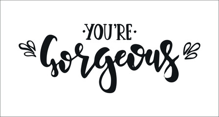 Inspirational positive short sayings vector designs for printing on products. Slogan design calligraphy word art handwritten vector design . You can print on  t-shirts, baby rompers, posters, mugs