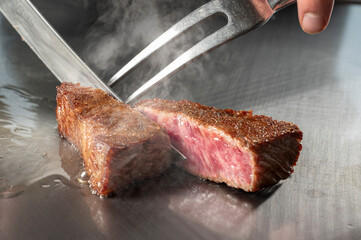 鉄板焼　ステーキ