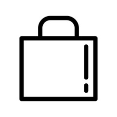 bag icon or logo isolated sign symbol vector illustration - high quality black style vector icons
