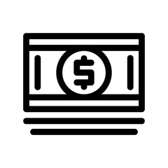 cash icon or logo isolated sign symbol vector illustration - high quality black style vector icons
