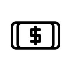 cash icon or logo isolated sign symbol vector illustration - high quality black style vector icons
