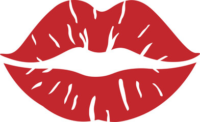 Red Lips SVG, Kiss SVG, American Lips SVG, and More - Perfect for Cricut and Silhouette Projects!