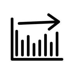 graph icon or logo isolated sign symbol vector illustration - high quality black style vector icons
