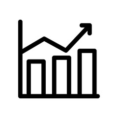 graph icon or logo isolated sign symbol vector illustration - high quality black style vector icons
