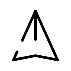 send icon or logo isolated sign symbol vector illustration - high quality black style vector icons
