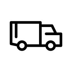 Fototapeta premium shipping icon or logo isolated sign symbol vector illustration - high quality black style vector icons 