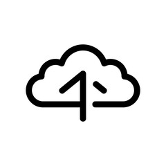 upload icon or logo isolated sign symbol vector illustration - high quality black style vector icons
