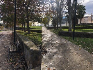 parque lineal de Zaragoza y el canal
