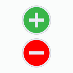 Pro and Contra Icon. Option, Choose. Agree and Disagree Symbol &ndash; Vector
