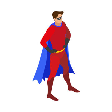 Superhero Costume Man Composition