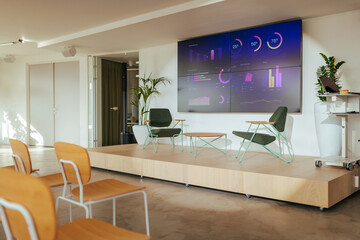Modern conference room.