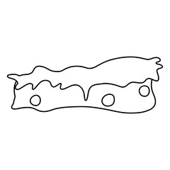 Forest Rock with mossy, Spring Element