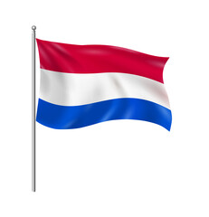 Fototapeta na wymiar Netherlands National Flag Composition
