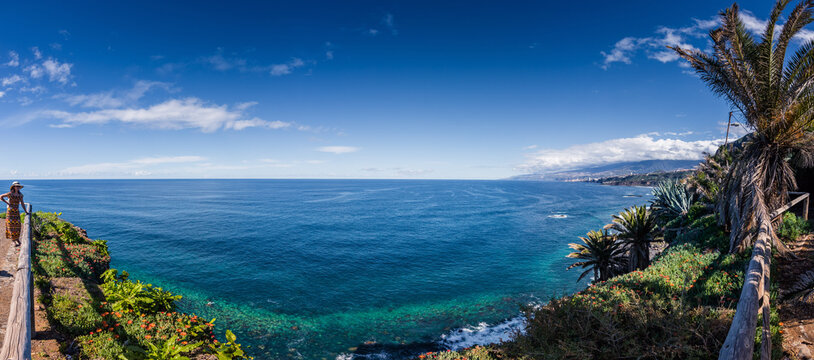 Playa de Ruiz, Parque Barranco de Ruiz, Las Aguas, Teneriffa
