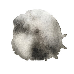 Abstract watercolor circle