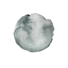 Abstract watercolor circle