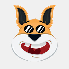 cute bunny logo character design