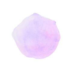 Abstract watercolor circle