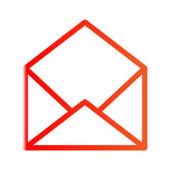 Naklejka premium email icon