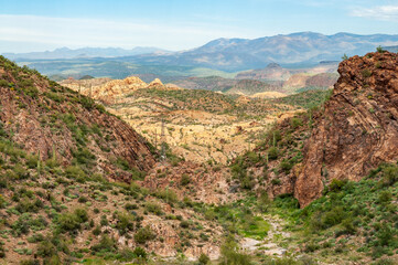 View into the Valley at Apache Trail